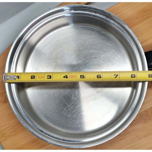 WONDER WARE Thermium Multi-Plex Cookware Stainless Steel 9” Skillet Pan With Lid - Picture 11 of 14